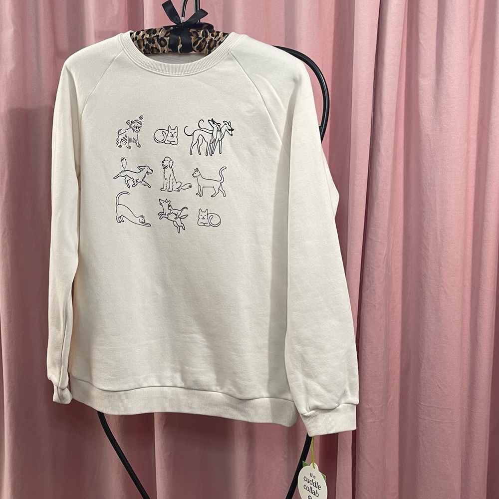 💛NWT kids Cuddle Collab sweatshirt